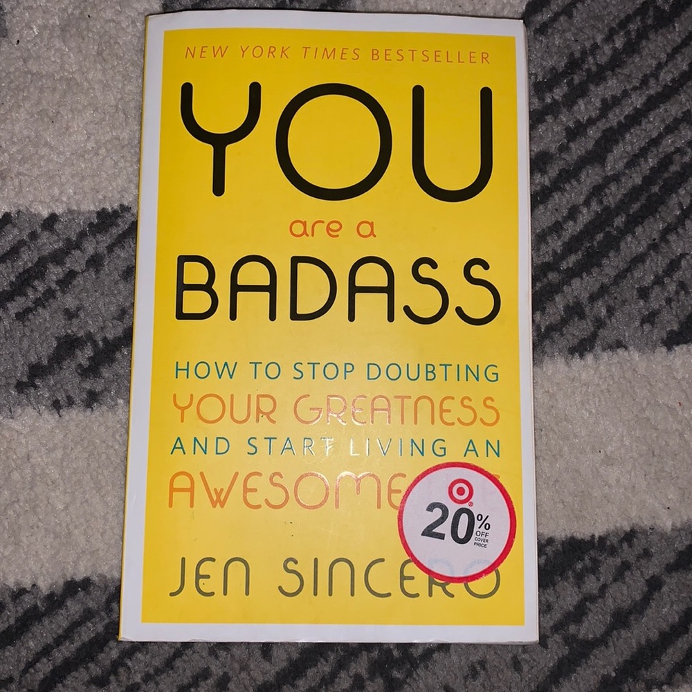 "You are a Badass" NY Times Bestseller Book